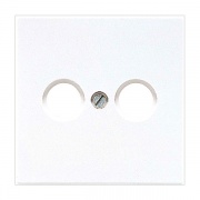 Накладка телевизионной розетки TV-SAT(FM) Jung LS Белый