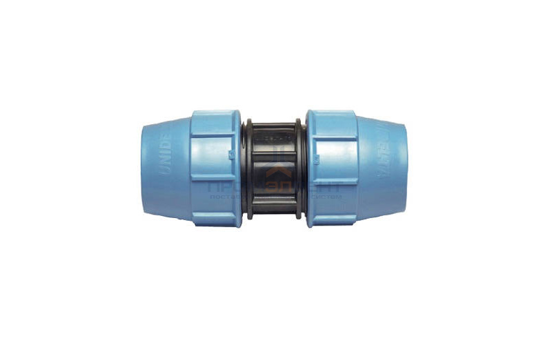 Муфта UNIDELTA 1001 - 75 (винтовая, для труб ПНД)