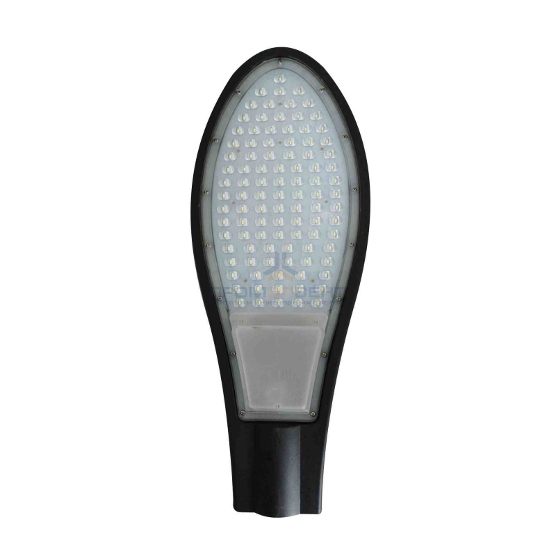 14-17 Светильник консольный светод.,ул.осв., 85-265В, 100Вт, IP65, 8000Лм, 230*70*580мм, темно-серый