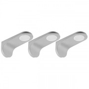 Светодиодные светильники AL8102 2W 120Lm 4000K 151x64x70mm (комплект 3 светильника + драйвер)